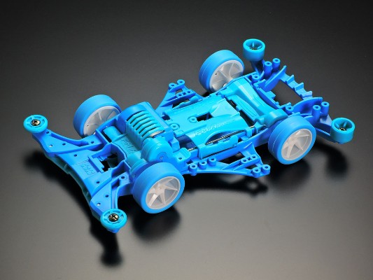 迷你四驱车系列 No.95439 1/32 四驱兄弟剧场版 机枪咆哮XTO 蓝色软壳版（FM-A底盘）