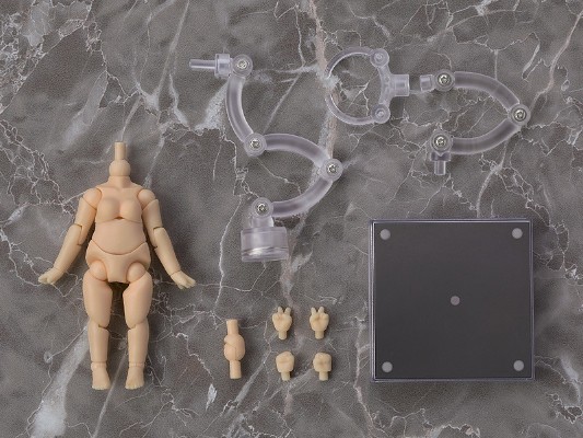 粘土娃 archetype 1.1：女性（almond milk）