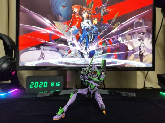 RG 泛用型决战兵器 新世纪福音战士 EVA 初号机 DX运输支架套装