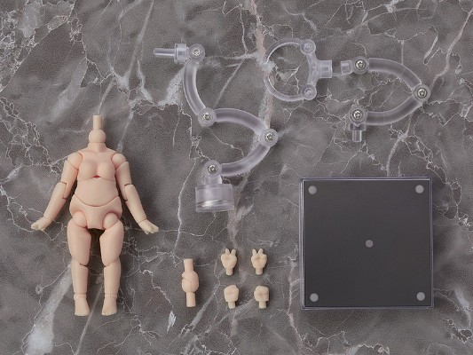 粘土娃 archetype 1.1：女性（cream）