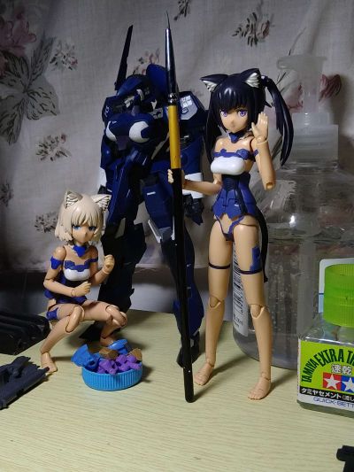 机甲少女 祈仙蒂雅 蓝色版