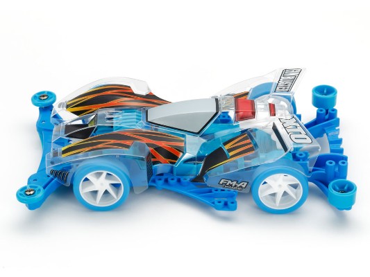 迷你四驱车系列 No.95439 1/32 四驱兄弟剧场版 机枪咆哮XTO 蓝色软壳版（FM-A底盘）