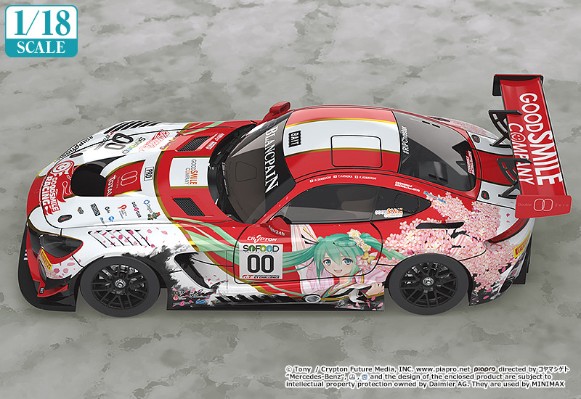 GOODSMILE 初音未来 AMG 2017 SPA24H ver. GSC线上限定版