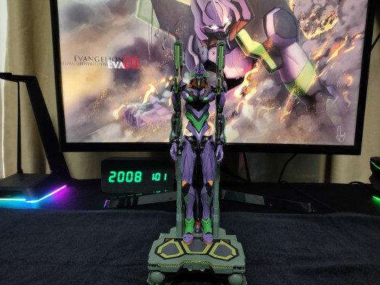 RG EVA 初号机 DX运输支架套装