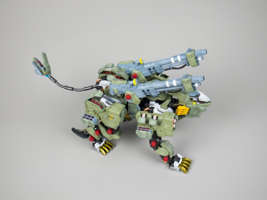 HMM系列 索斯机械兽 RZ-041 零式长牙狮装甲 标识增强版