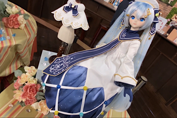 Dollfie Dream VOCALOID 初音未来 雪初音 Glowing Snow 服装套装