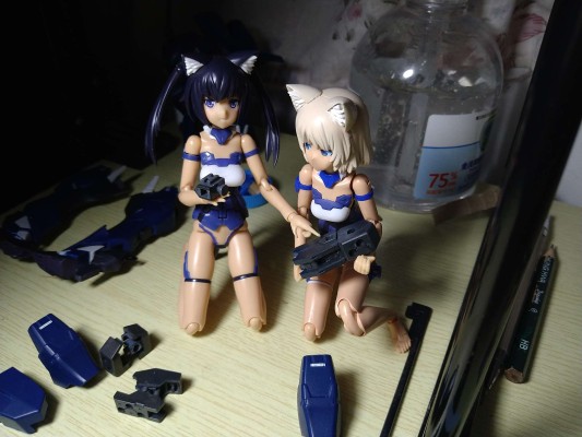 机甲少女 祈仙蒂雅 蓝色版