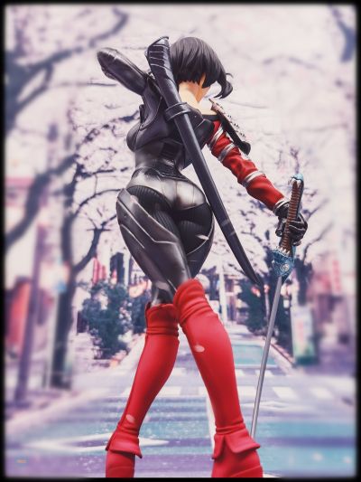 DC美少女雕像 DC宇宙 武士刀