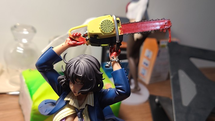 美少女雕像 德州电锯杀人狂1974 人皮魔鬼 电锯之舞