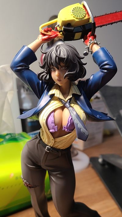 美少女雕像 德州电锯杀人狂1974 人皮魔鬼 电锯之舞