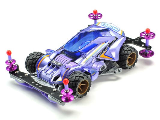 迷你四驱车系列 No.95524 1/32 野猪紫透版（FM-A底盘）