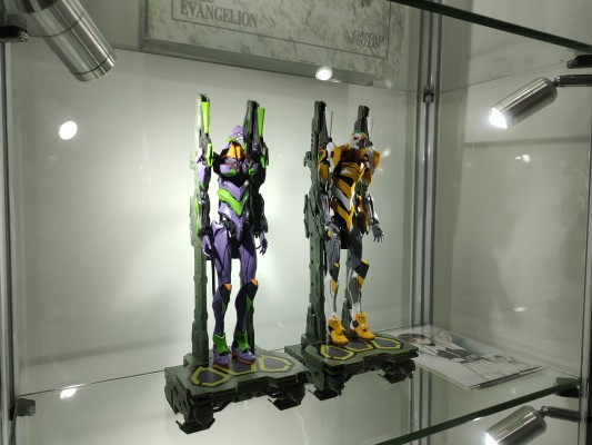 RG 新世纪福音战士新剧场版 泛用人型决战兵器 人造人 Evangelion 试验初号机零号机DX 阳电子炮套装