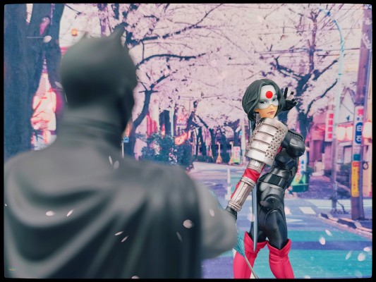 DC美少女雕像 DC宇宙 武士刀