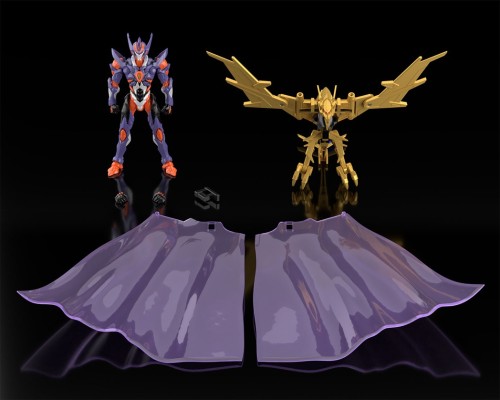 THE合体 SSSS.电光机王 古立特骑士 与 煌翼炎龙