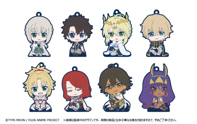 剧场版 命运-冠位指定 神圣圆桌领域卡美洛 坐姿橡胶挂件