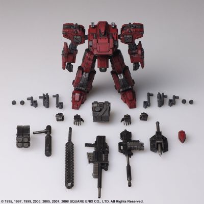 前线任务 Structure Arts 塑料模型套件第二弹 Frost 地狱之壁 6机套装