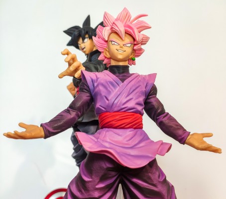 一番赏 龙珠 唤醒的战士们 龙珠Z 激斗之战 F奖 黑悟空 （超级赛亚人桃红）