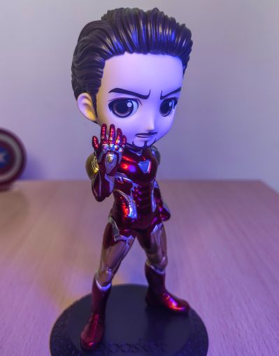 Q Posket 复仇者联盟4：终局之战 托尼·史塔克 & 钢铁侠 Mark 85 战斗Ver.