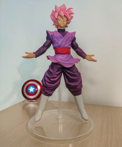 一番赏 龙珠 唤醒的战士们 龙珠Z 激斗之战 F奖 黑悟空 （超级赛亚人桃红）