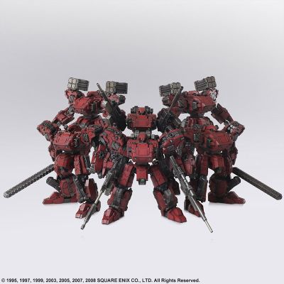 前线任务 Structure Arts 塑料模型套件第二弹 Frost 地狱之壁 6机套装