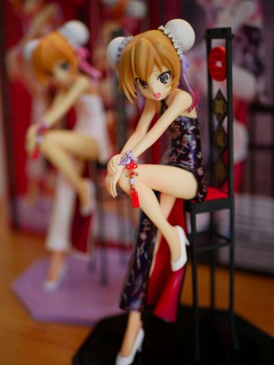 龙与虎 逢坂大河 中式黑旗袍Ｖｅｒ．