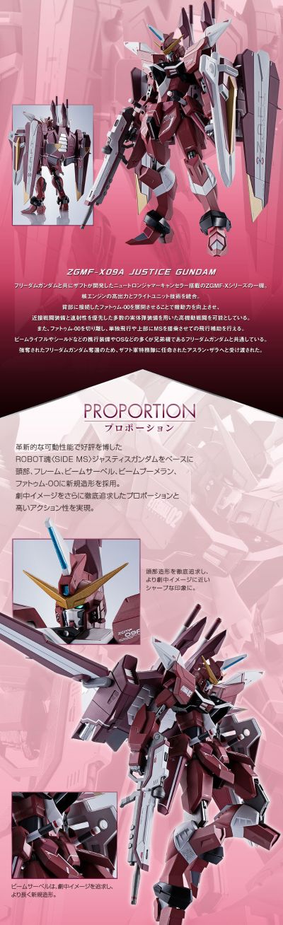 METAL ROBOT魂 ＜SIDE MS＞ 机动战士高达SEED ZGMF-X09A 正义高达