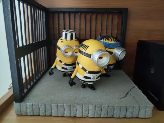 首要收藏手办 PCFMINI-5 神偷奶爸3 汤姆&斯图亚特&凯文