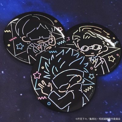 霓虹光线条徽章 咒术回战