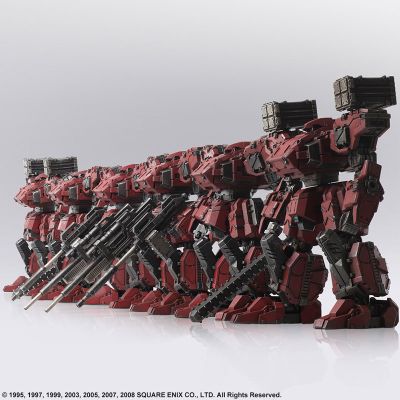 前线任务 Structure Arts 塑料模型套件第二弹 Frost 地狱之壁 6机套装