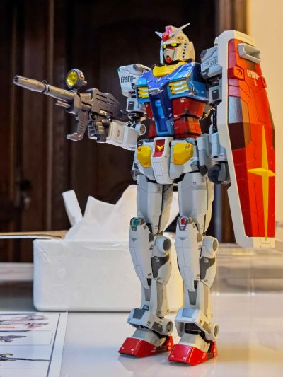 超合金×横滨高达工厂  RX-78F00 高达