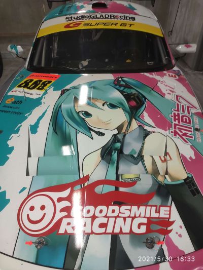 GOODSMILE 初音未来 AMG 2021 SUPER GT款