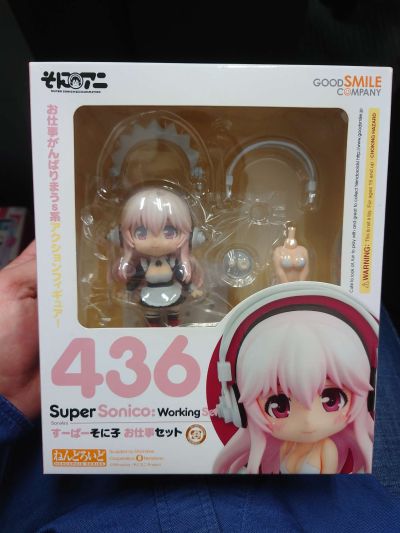 粘土人 #436 SoniAni 超级索尼子 工作套装