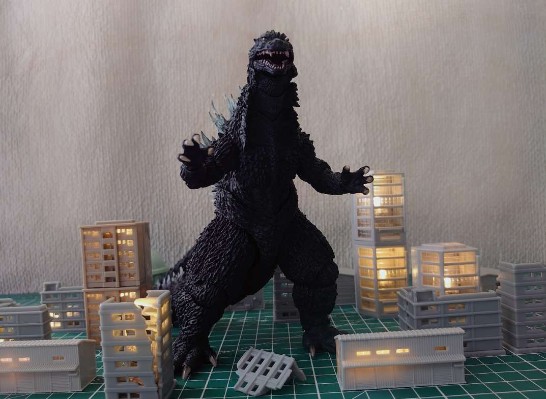 S.H.MonsterArts 哥斯拉大战机械哥斯拉3 哥斯拉 (2002)