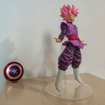 一番赏 龙珠 唤醒的战士们 龙珠Z 激斗之战 F奖 黑悟空 （超级赛亚人桃红）