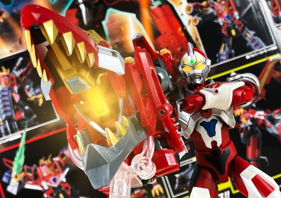 THE合体  SSSS.电光机王 合体龙人 DX戴纳泽昂