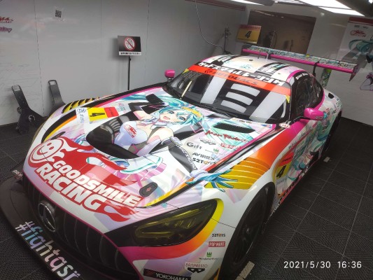 GOODSMILE 初音未来 AMG 2021 SUPER GT款