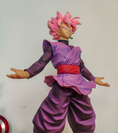 一番赏 龙珠 唤醒的战士们 龙珠Z 激斗之战 F奖 黑悟空 （超级赛亚人桃红）