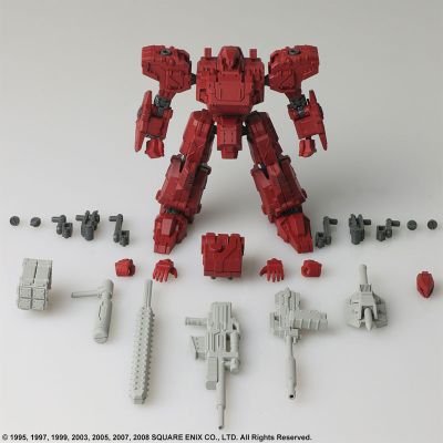 前线任务 Structure Arts 塑料模型套件第二弹 Frost 地狱之壁 6机套装