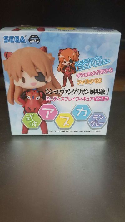 EVA系列 迷你陈列品手办～Q～feat.三月八日Vol.2 新世纪福音战士 惣流·明日香·兰格雷