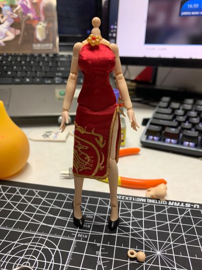 四圣兽旗袍配件包套装