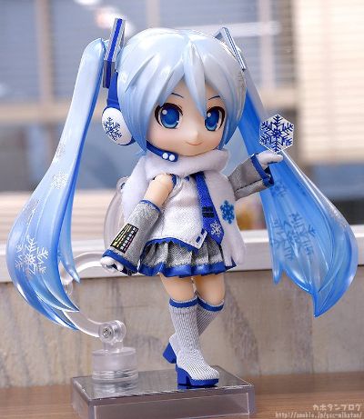 粘土娃 初音未来 雪未来