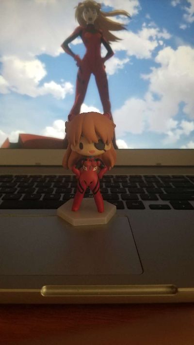 EVA系列 迷你陈列品手办～Q～feat.三月八日Vol.2 新世纪福音战士 惣流·明日香·兰格雷