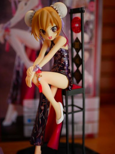 龙与虎 逢坂大河 中式黑旗袍Ｖｅｒ．