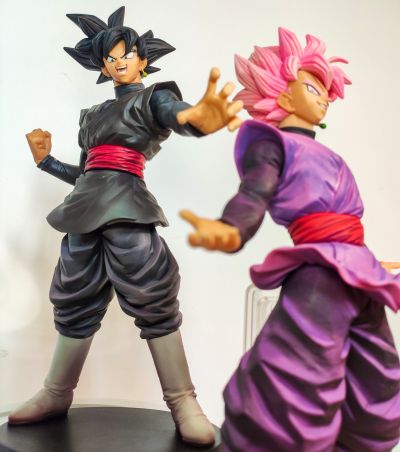 一番赏 龙珠 唤醒的战士们 龙珠Z 激斗之战 F奖 黑悟空 （超级赛亚人桃红）