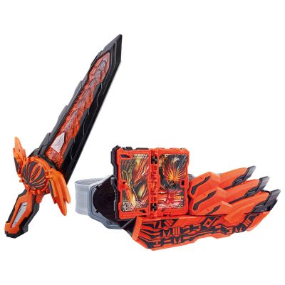 假面骑士圣刃系列 变身腰带  DX无铭剑虚无+霸剑剑驱动器