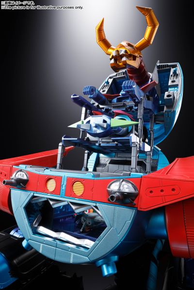 超合金魂 GX-100 大空魔龙凯王 凯王与大空魔龙