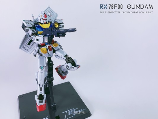 超合金×横滨高达工厂  RX-78F00 高达