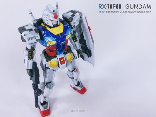 超合金×横滨高达工厂  RX-78F00 高达