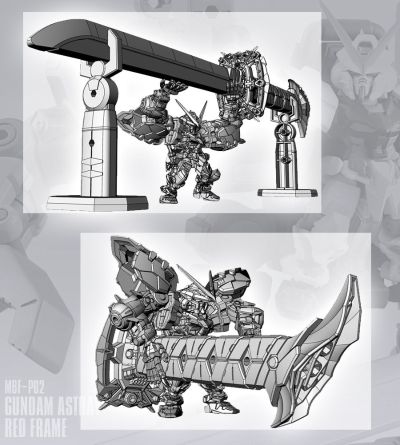 机动战士高达 重装×重奏 EX32 强化承载装备套装