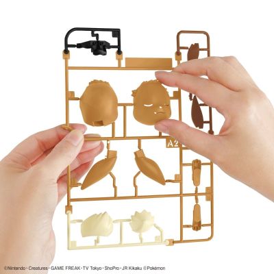 宝可梦模型收藏 快快拼系列 07 伊布(睡姿)